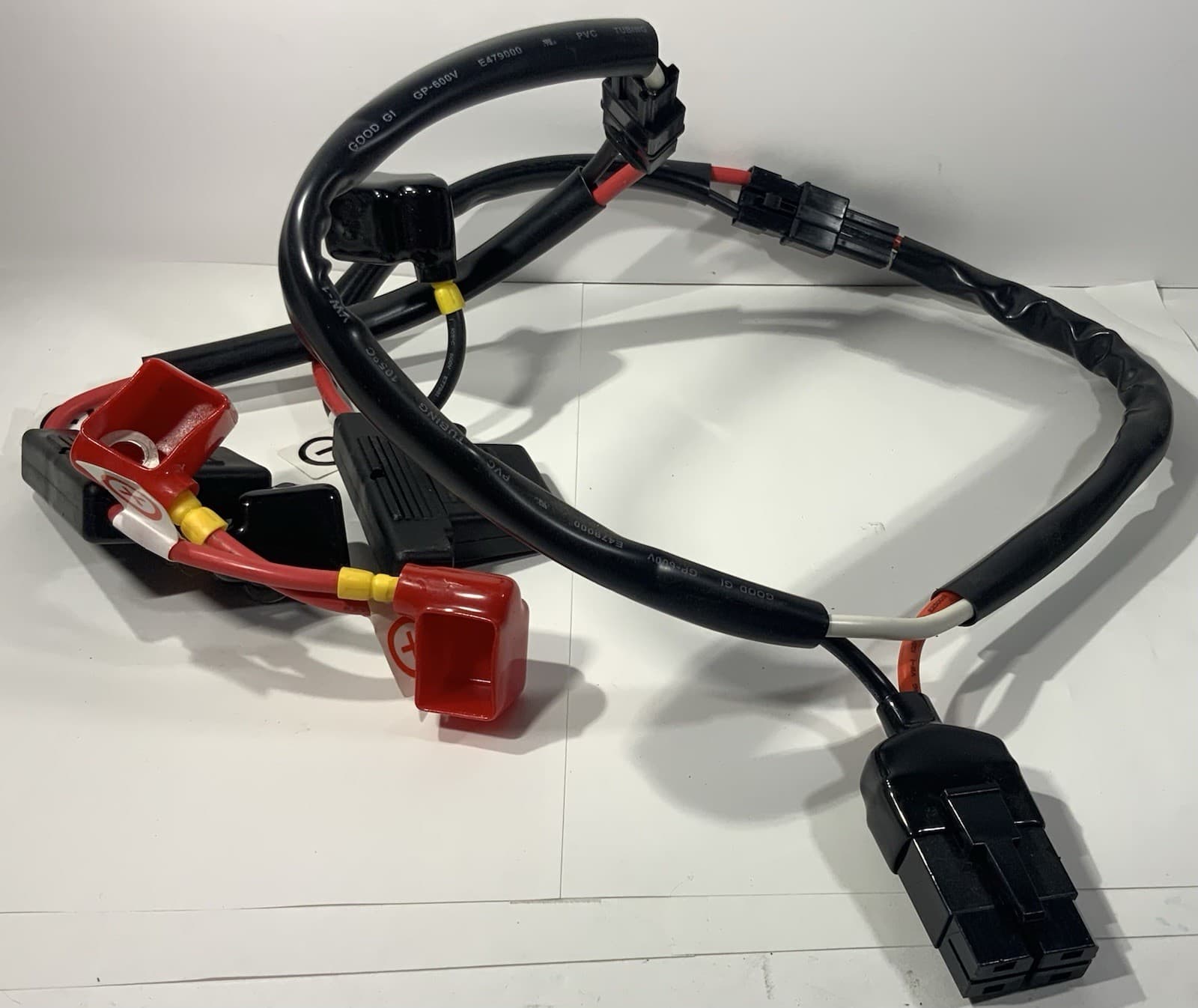 Electric Wheelchair Power Cable - Tested - Connects 2 Batteries To DLX-PM50A 3