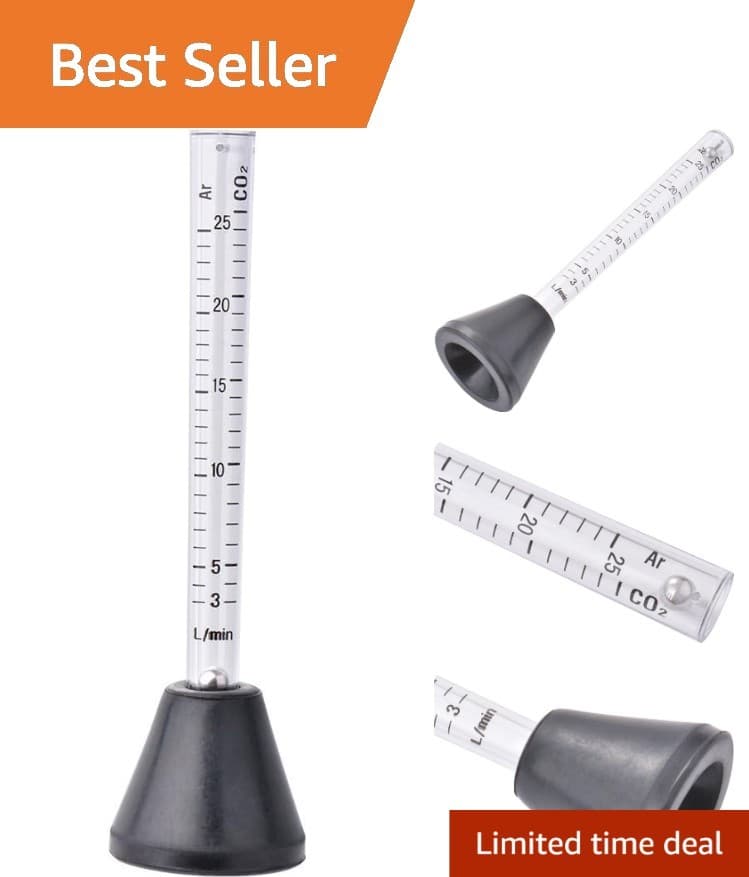 Precision Gas Flow Meter for MIG TIG Welding - Peashooter Design Tested & True