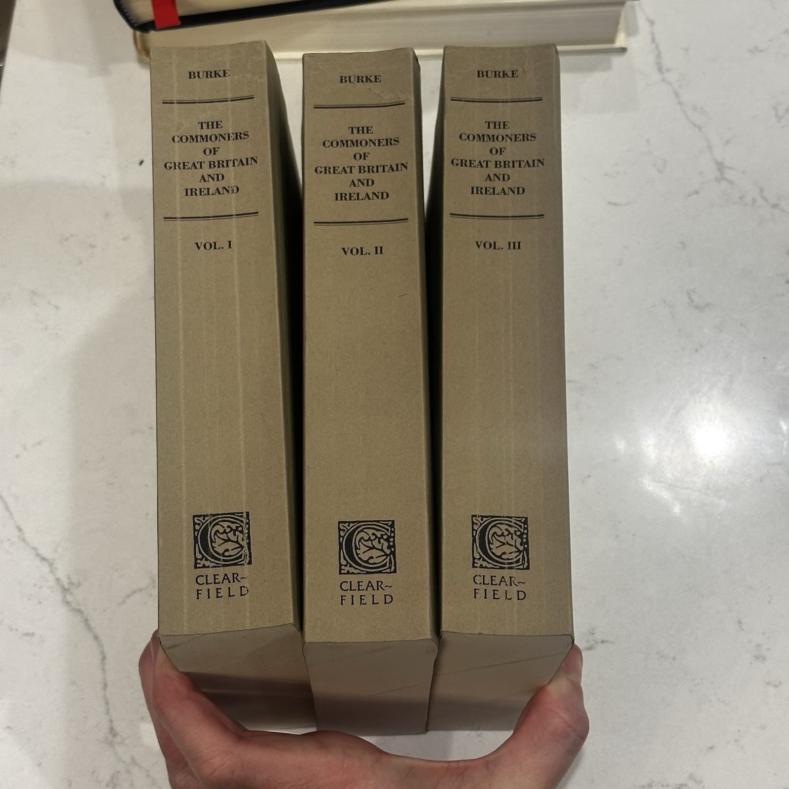 Burke’s Commoners Of Great Brittan And Ireland Vol. 1-3 4