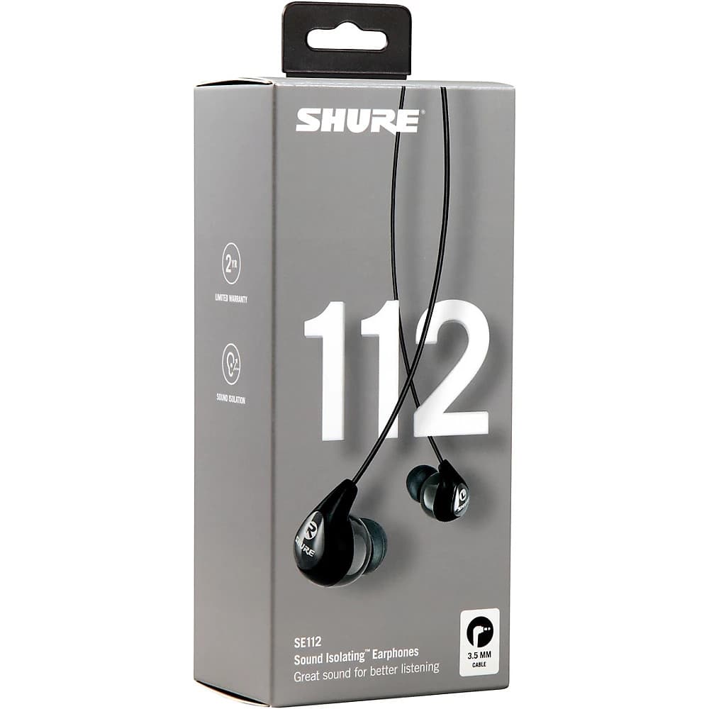 Shure SE112 Earphone Gray 5