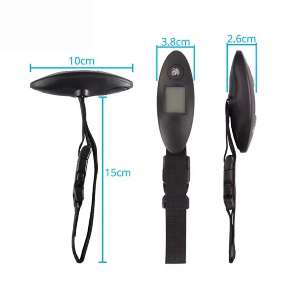 Portable Travel 40kg/100kg LCD Digital Hanging Luggage Scale Electronic Weight 5
