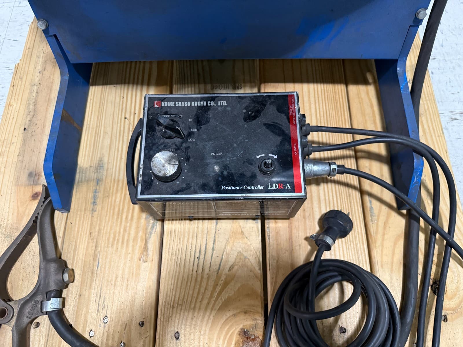 Koike Sanso Kogyo LD-300R Welding Welder Rotary Positioner 300kg 660lb 120v 5