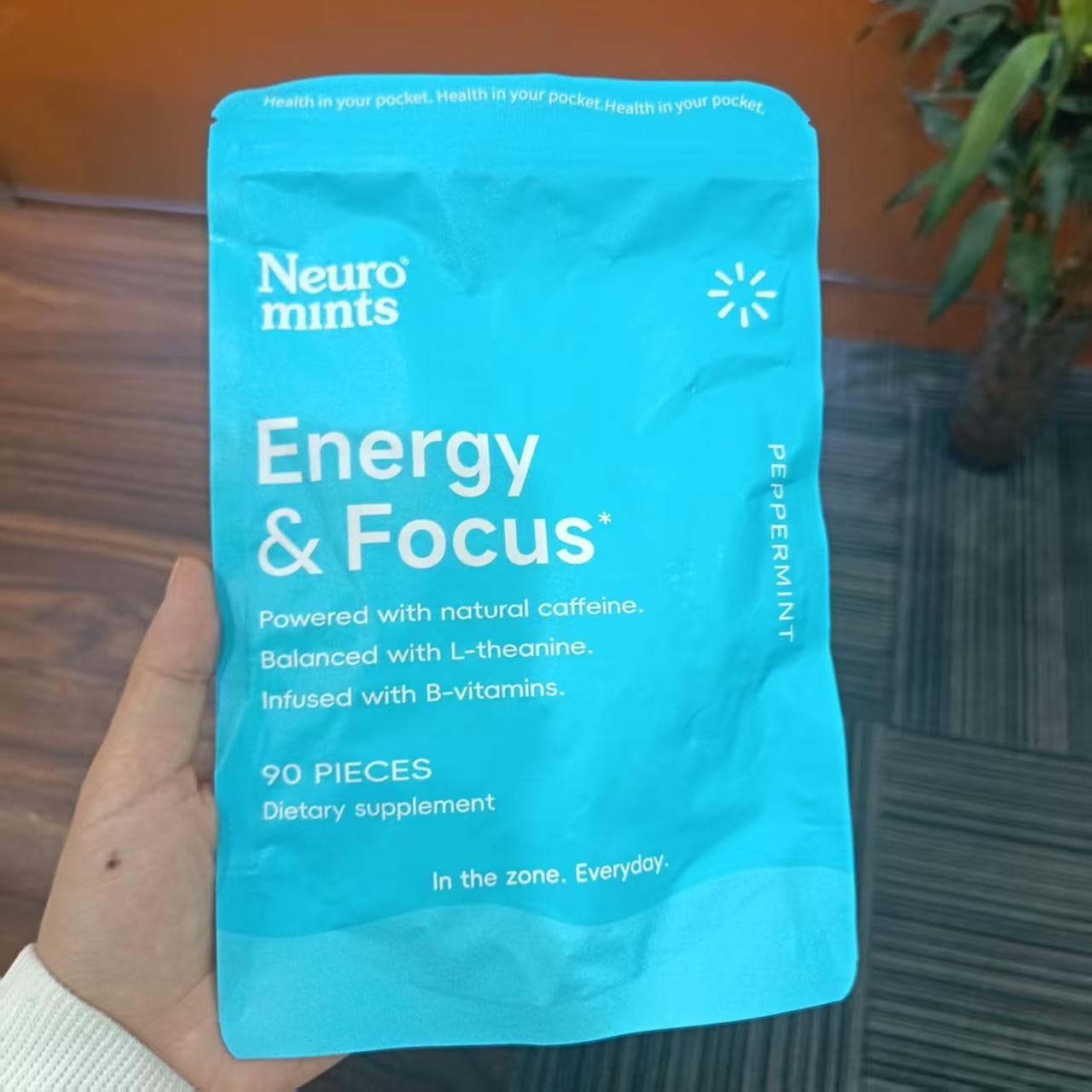 Neuro Mints Energy & Focus, Dietary Supplement (90 Pieces) 2
