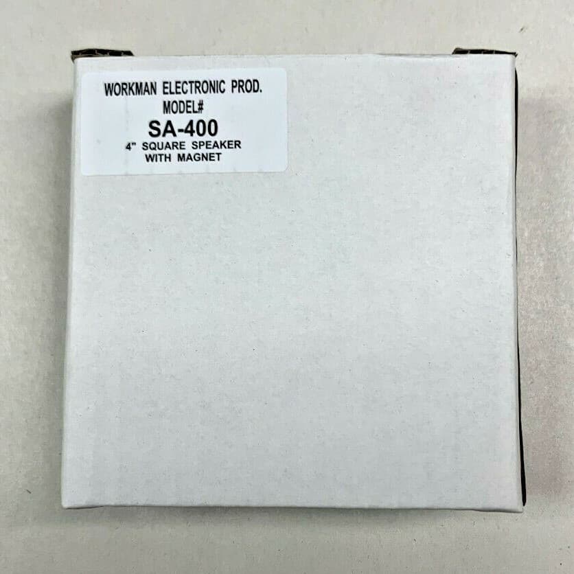 Workman SA400 4" Square Internal Replacement CB Radio Speaker SA-400 3