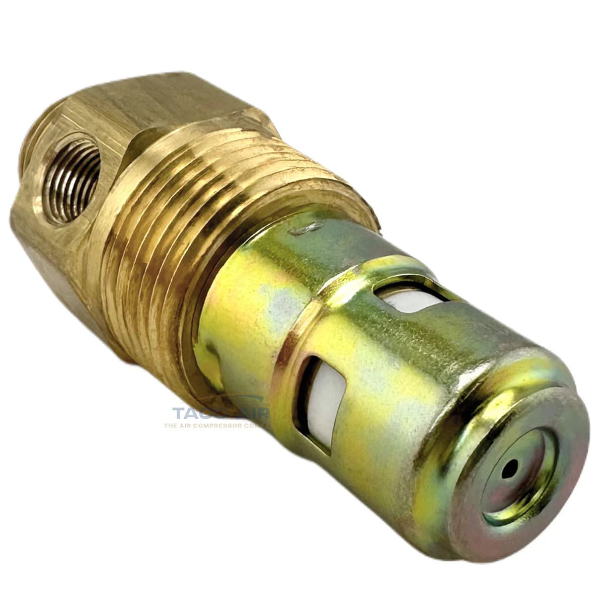1/2" Compression Thread x 3/4" Male NPT In Tank Air Compressor Check Valve Brass 3