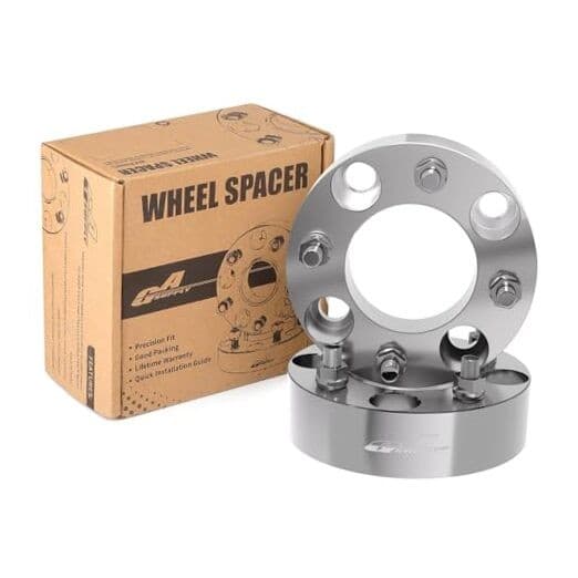  ATV Wheel Spacers 4x110, Compatible with CFMoto, 1.5"-12×1.25 -2pc silver