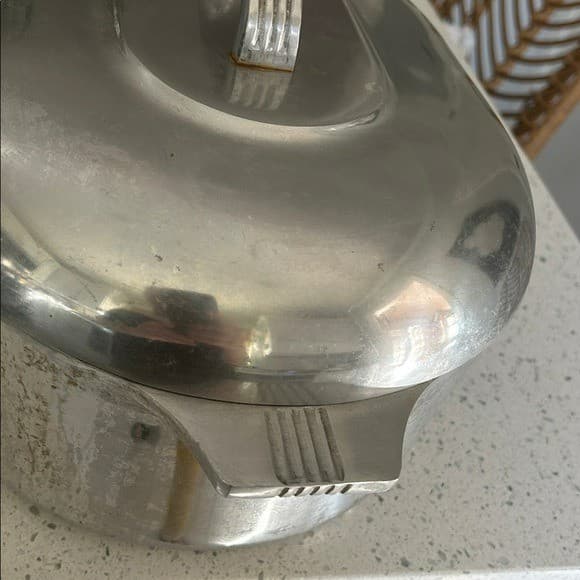 Vintage MagnaLite USA 8 QT / 7.5 L Oval Roaster Pan Dutch Oven with Lid 2