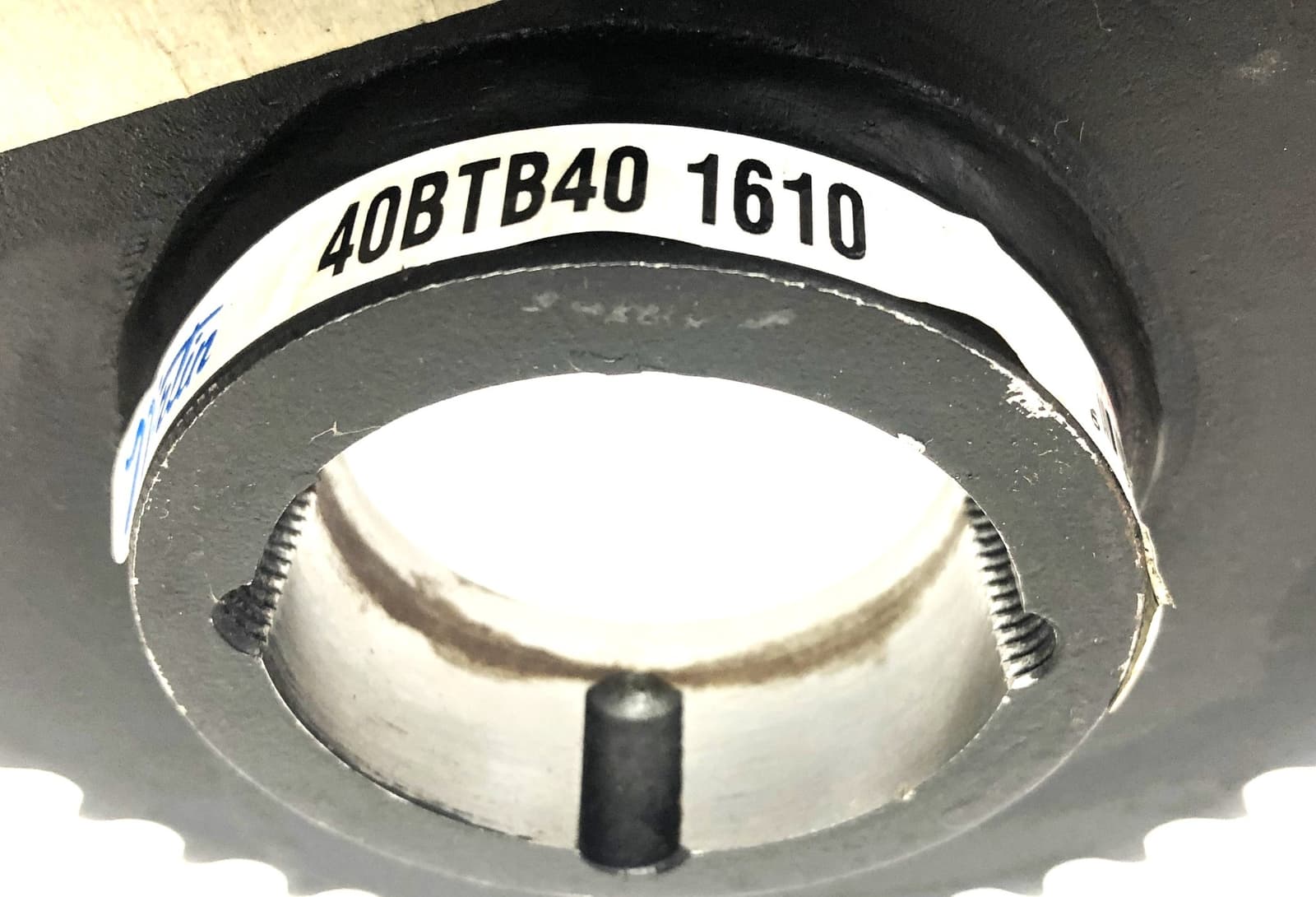 Martin 1610 Tapered Bore Roller Chain Sprocket 40BTB40 NOS 4