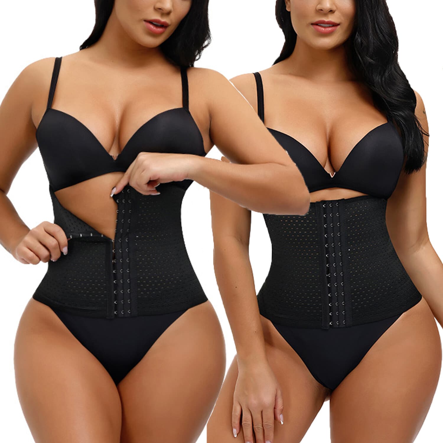 Corset Waist Trainer Training Shaper Snatch Me Up Tummy Wrap Belt Hourglass Belt