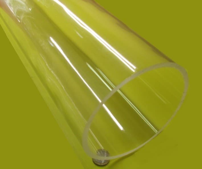Acrylic Tube Clear Extruded 6.00" OD x 5.50" ID x .250" Wall x 72" Length *D 2