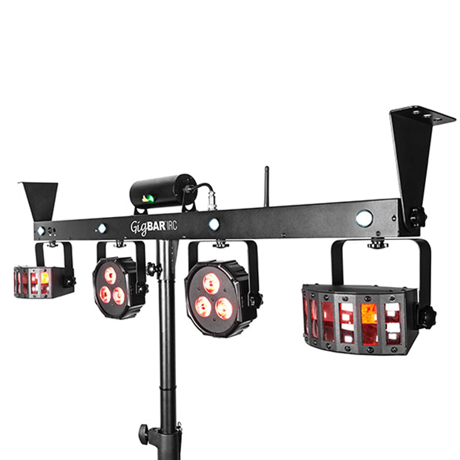 Chauvet DJ GigBAR IRC LED Derby + Par + Laser + Strobe Effect Light Gig Bar 3