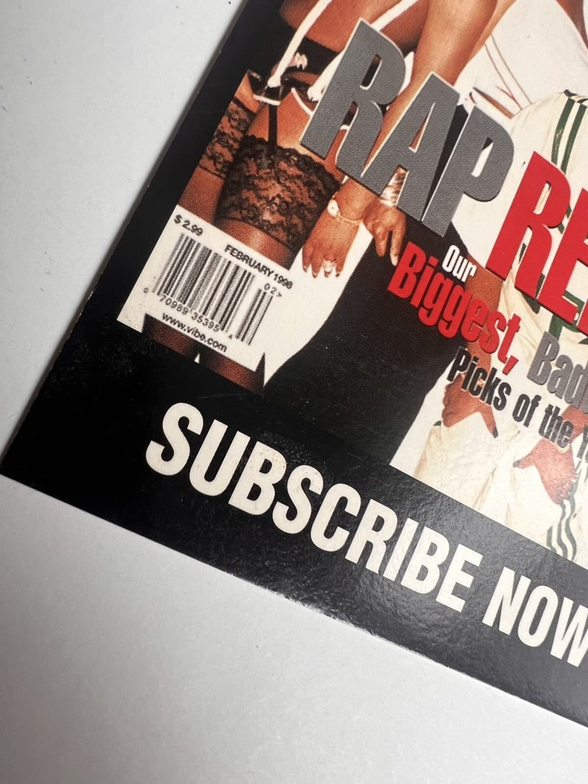 1996 VIBE MAGAZINE TOWER RECORDS POSTCARD FEATURING LIL KIM, MS LAUREN HILL 3