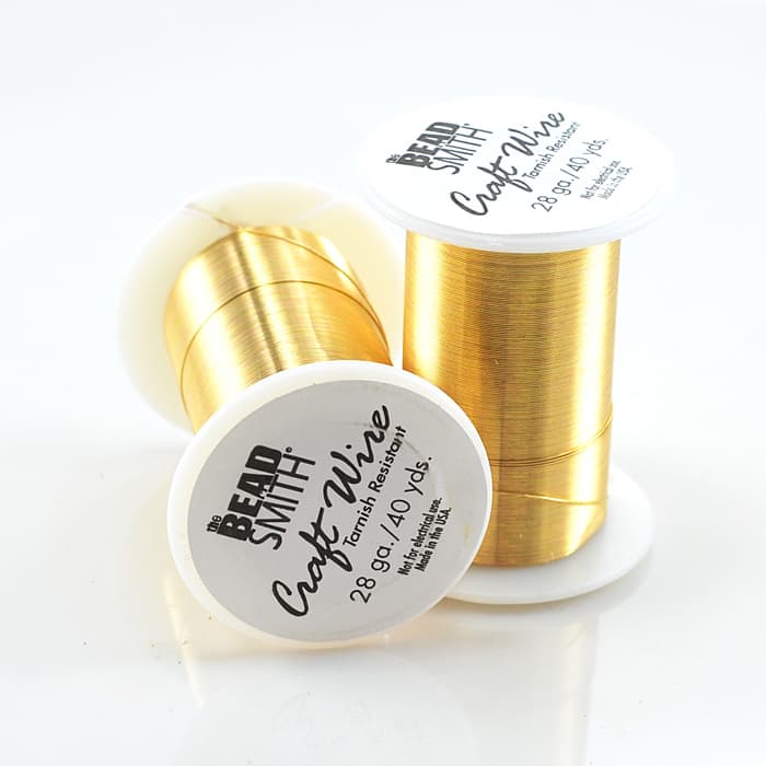 LACQUERED tarnish Resistant Craft Wire Beadsmith 3 Colors 7 Gauges Free Shipping 3