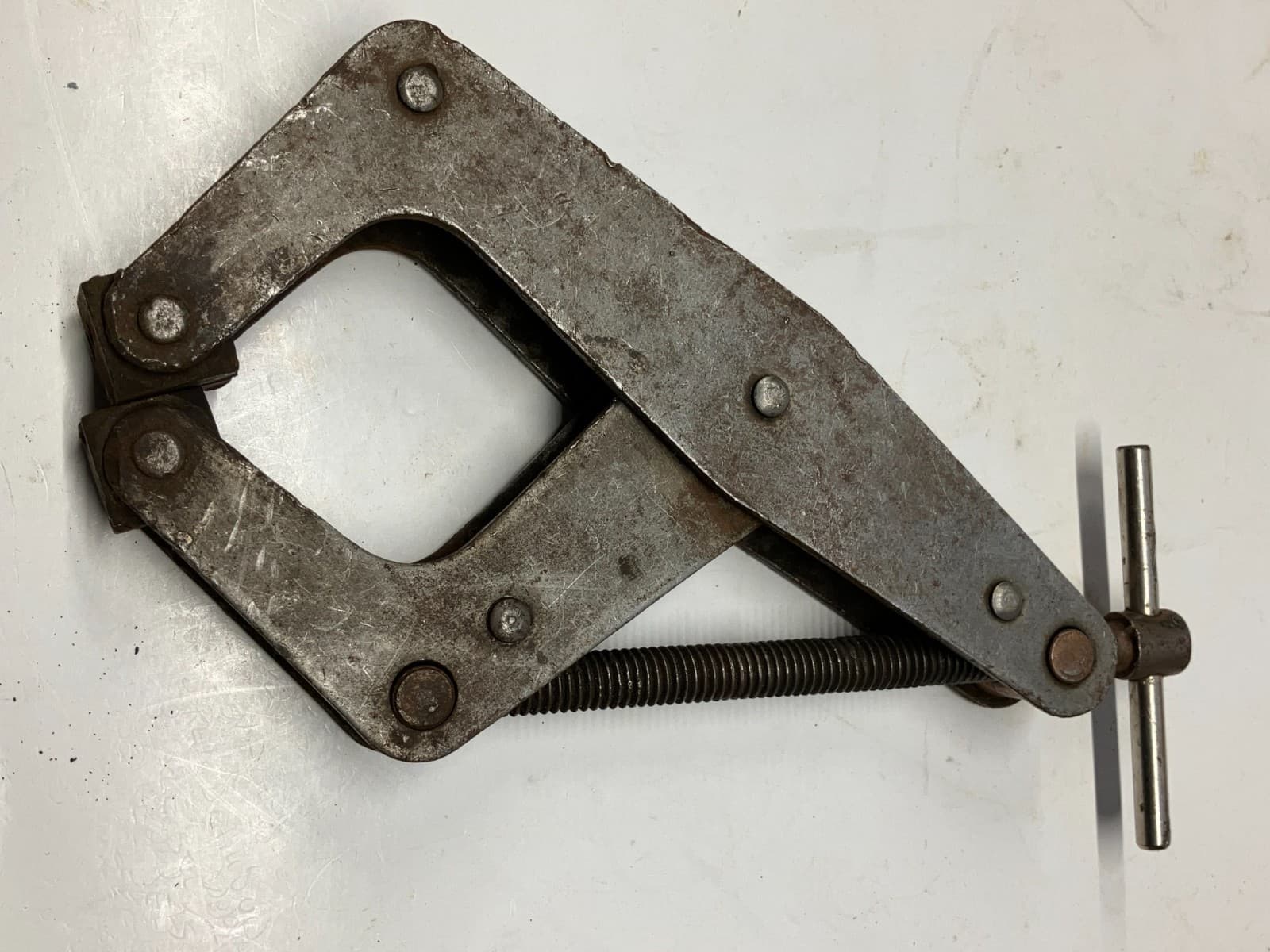 2 Kant-twist Style Clamps 1 is unknown maker Welding Machinist Cantilever Fab. 5