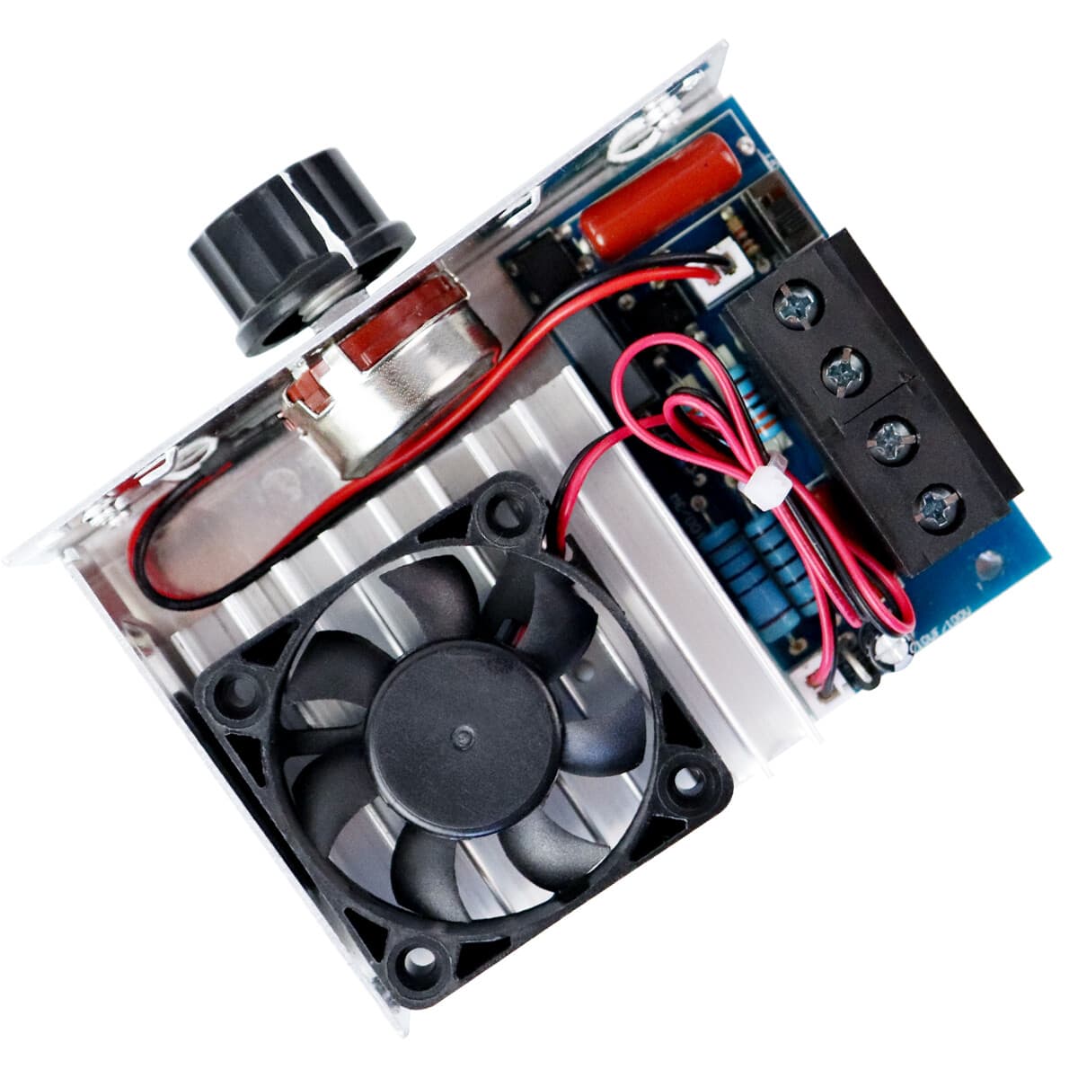 AC 110-230V 10000W SCR Motor Speed Controller Volt Regulator Dimmer Thermostat  6