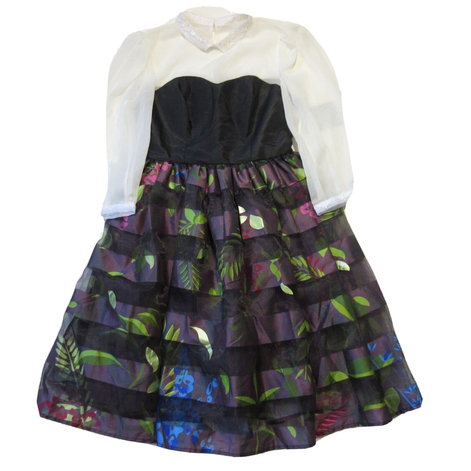 NWT Disney Store Sleeping Beauty Briar Rose Costume Bounding Dress M 2