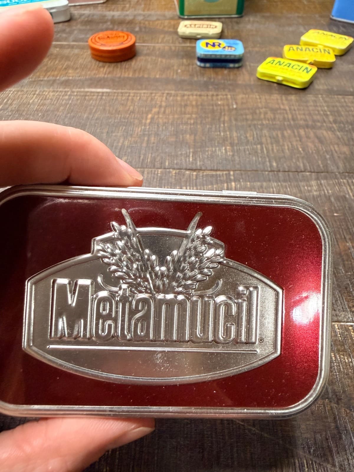 Vintage Medicine & First-Aid Tins Sucrets Anacin Johnson’s Curity Witch Hazel 6