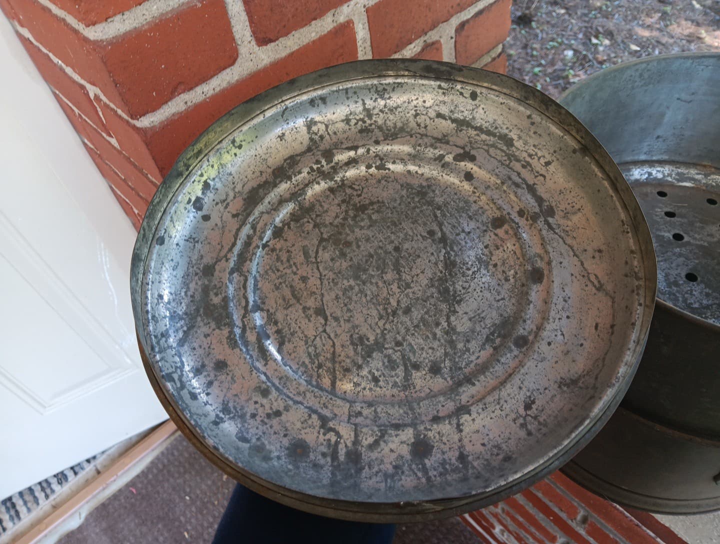 VINTAGE HILL'S CHAMPION STEAM COOKER POT SET HILL WHITNEY & CO OLD COOKWARE 4