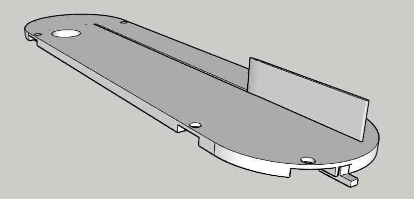 Kobalt KT1015 Zero Clearance Throat Plate 2