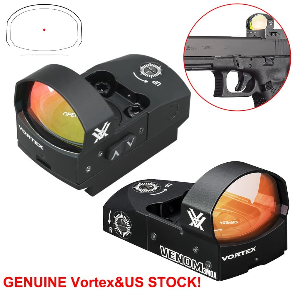 GENUINE Vortex Optics Venom Red Dot Sights 3 MOA Black (VMD-3103) Original