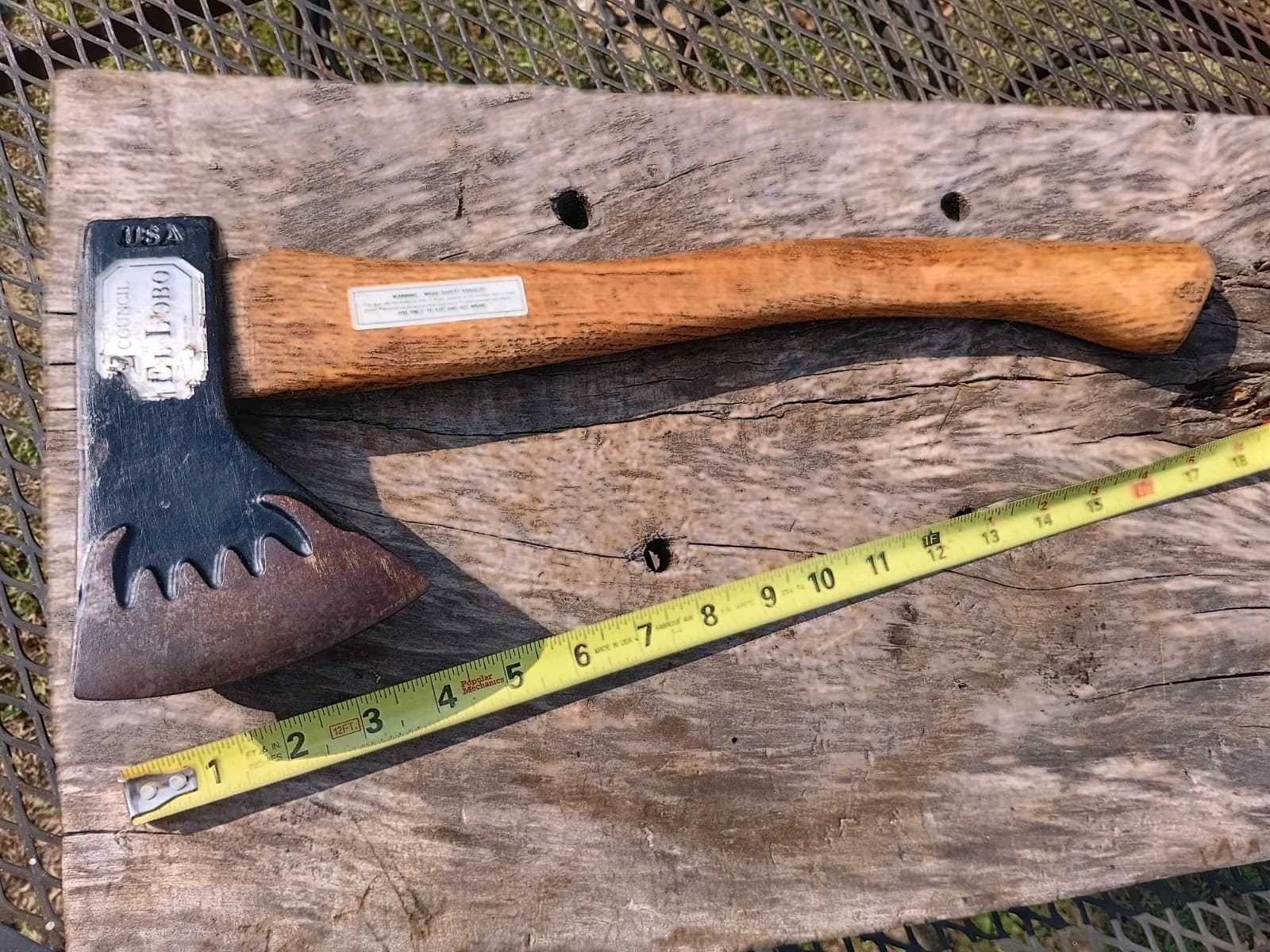 Vintage Council Tool Co. El Lobo Hatchet
