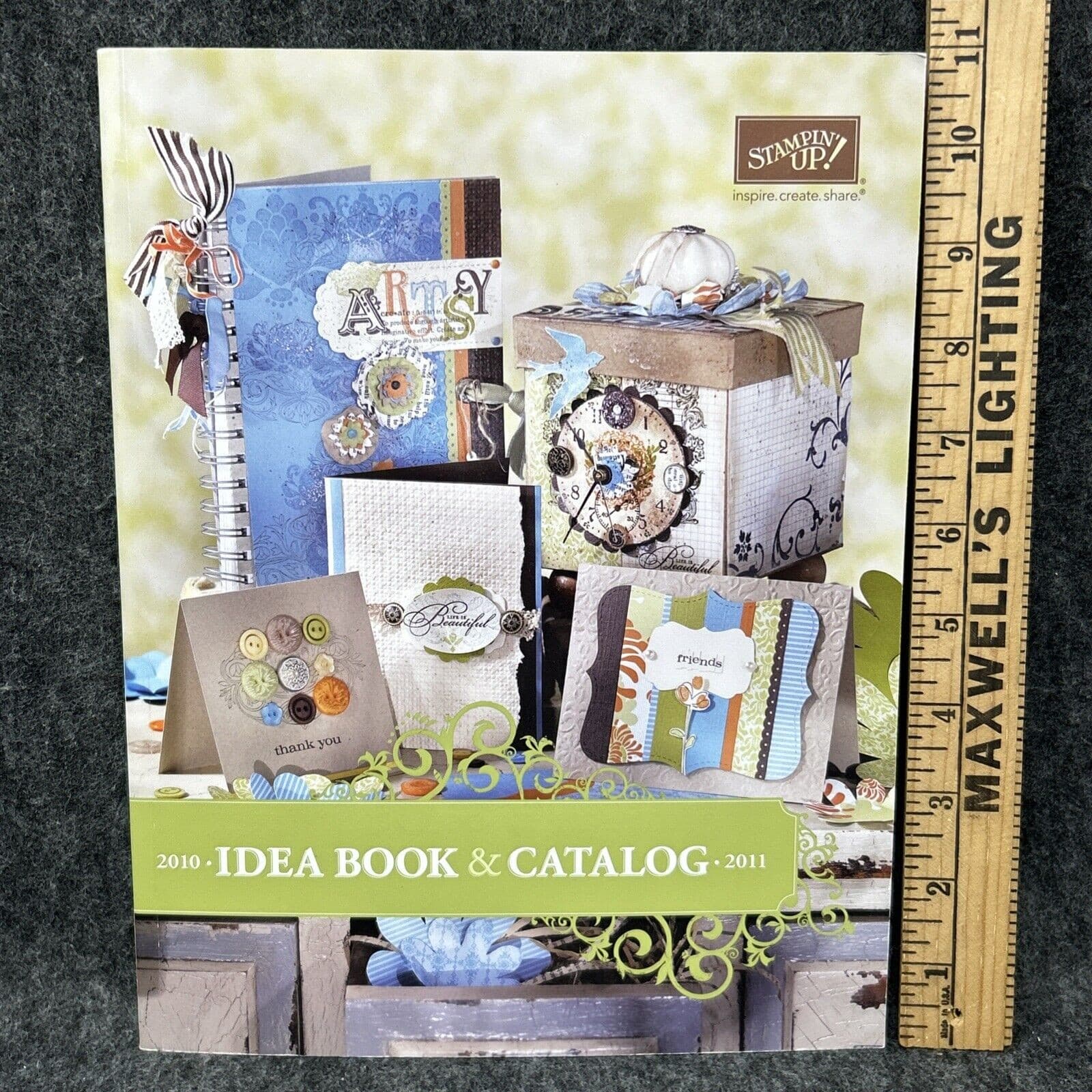 STAMPIN' UP 2010-2011 IDEA BOOK & CATALOG