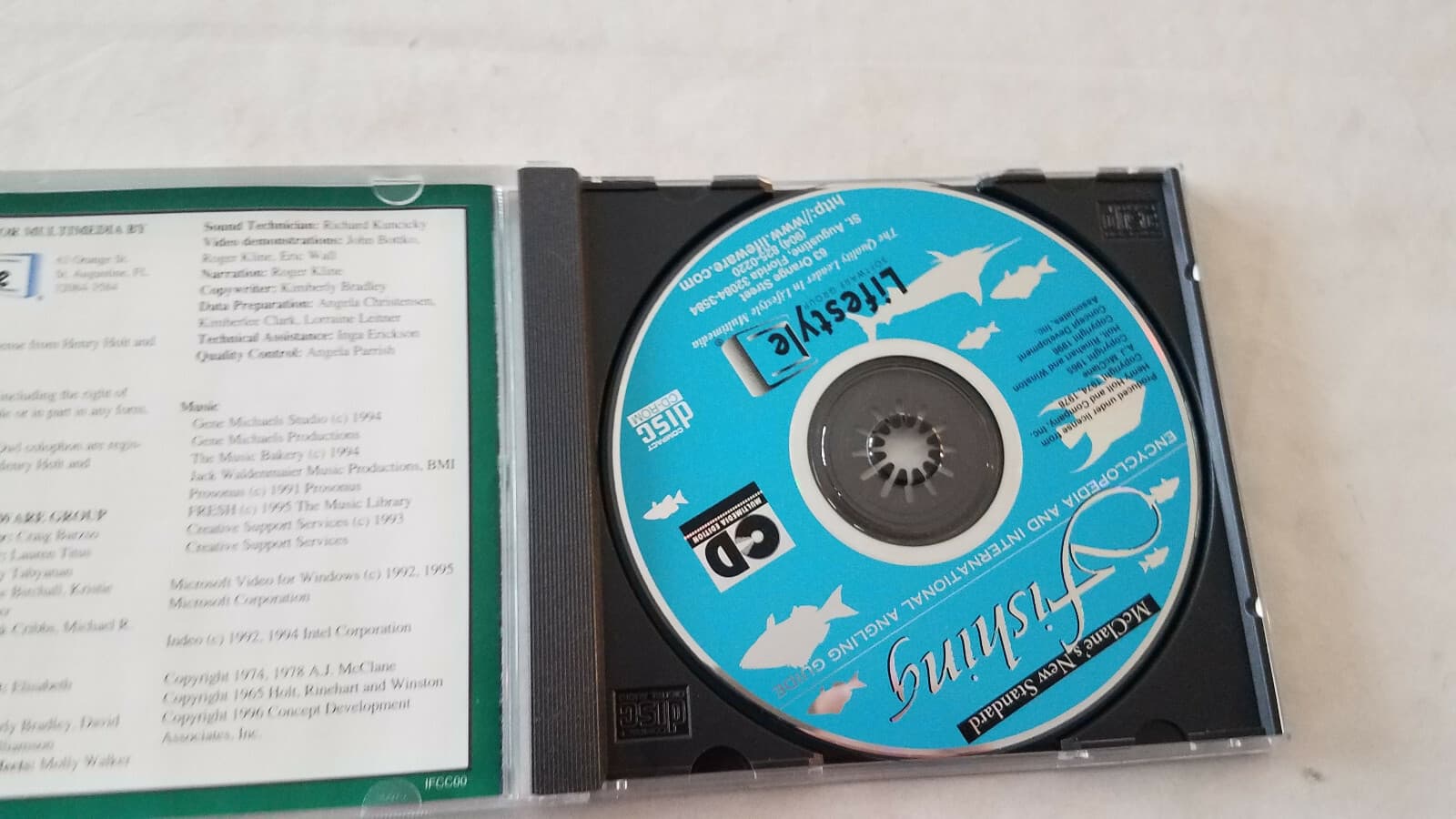 McClane's New Standard FISHING Encyclopedia (PC-CD, 1996) Win - COMPLETE RARE 3