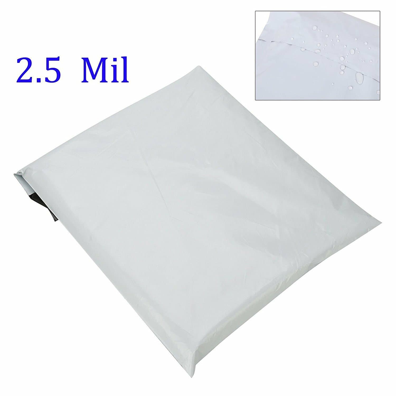 Any Size Poly Mailer Self Sealing Shipping Envelopes Mailing Bags Plastic 2.5Mil 4