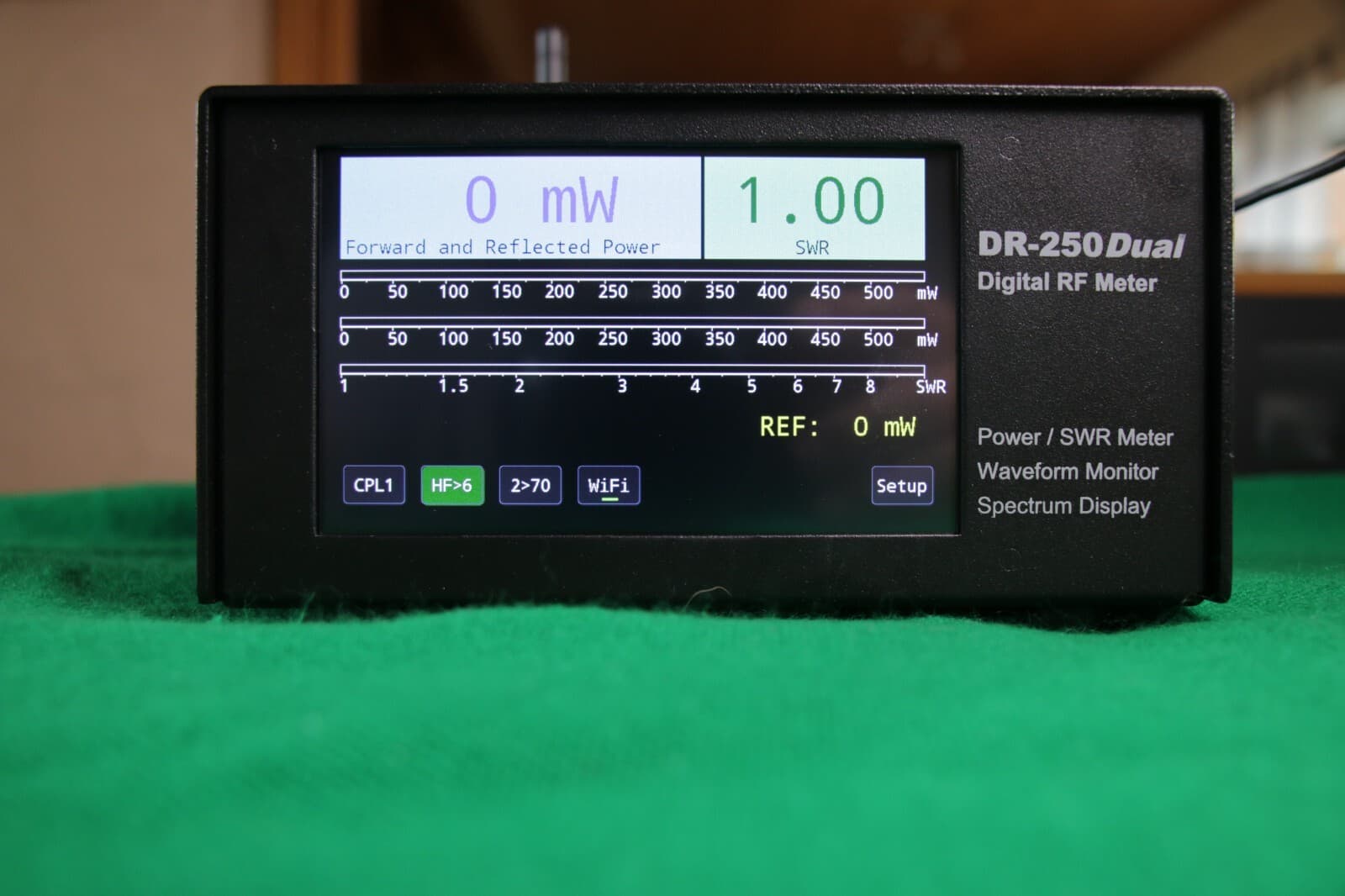 Digital SWR/Power Meter DR-250Dual 2KW Power/SWR Meter 5" Touch Screen 6