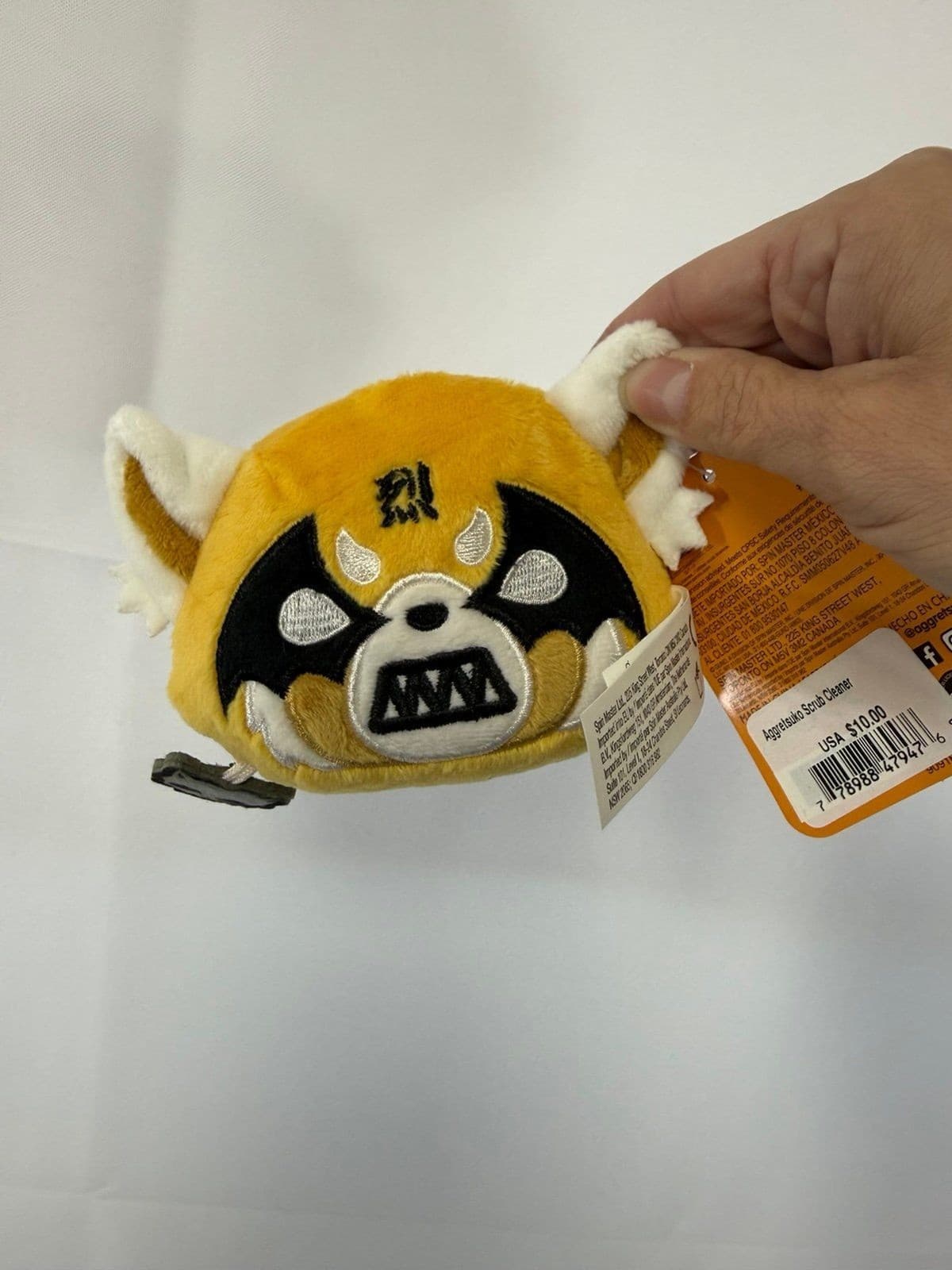 GUND Sanrio Aggretsuko Screen Cleaner Plush Stuffed Animal Red Panda Netflix 5