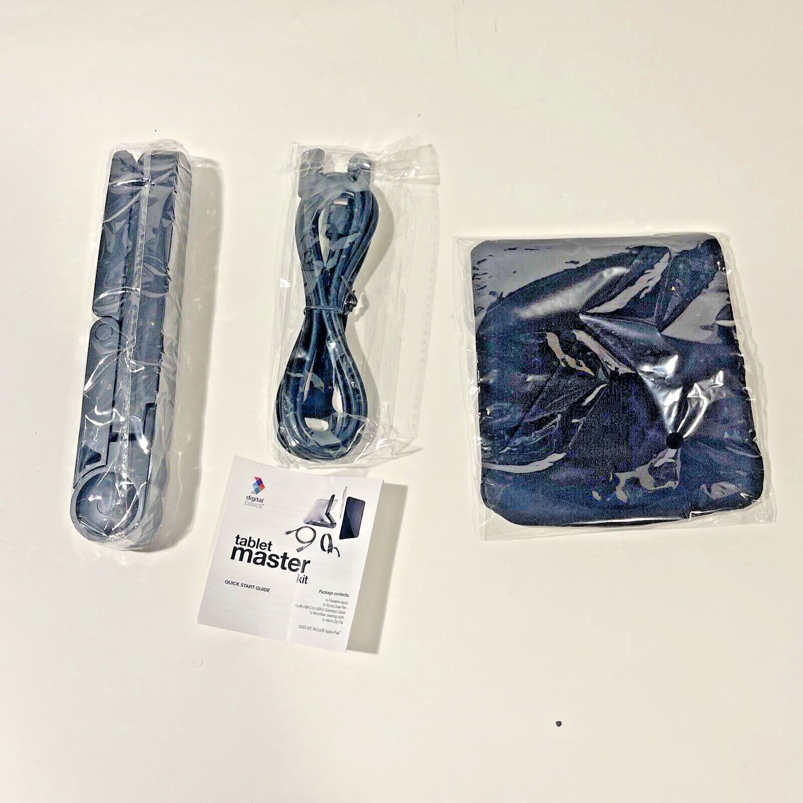 Digital Basics Tablet Master Kit Handheld Devices Black Missing Stylus & Zip Tie 2
