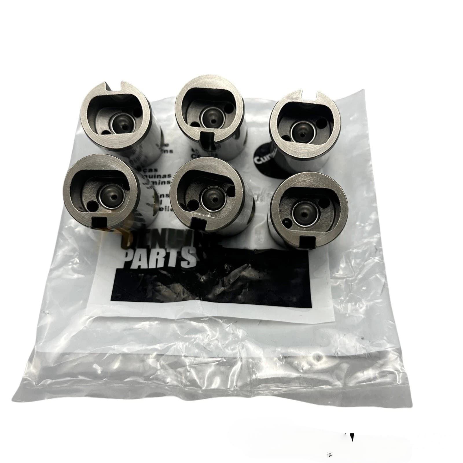Set of 6 Tappet Valve Cam Followers For Cummins 8.3L 6CT ISC QSL ISL 3965966 5