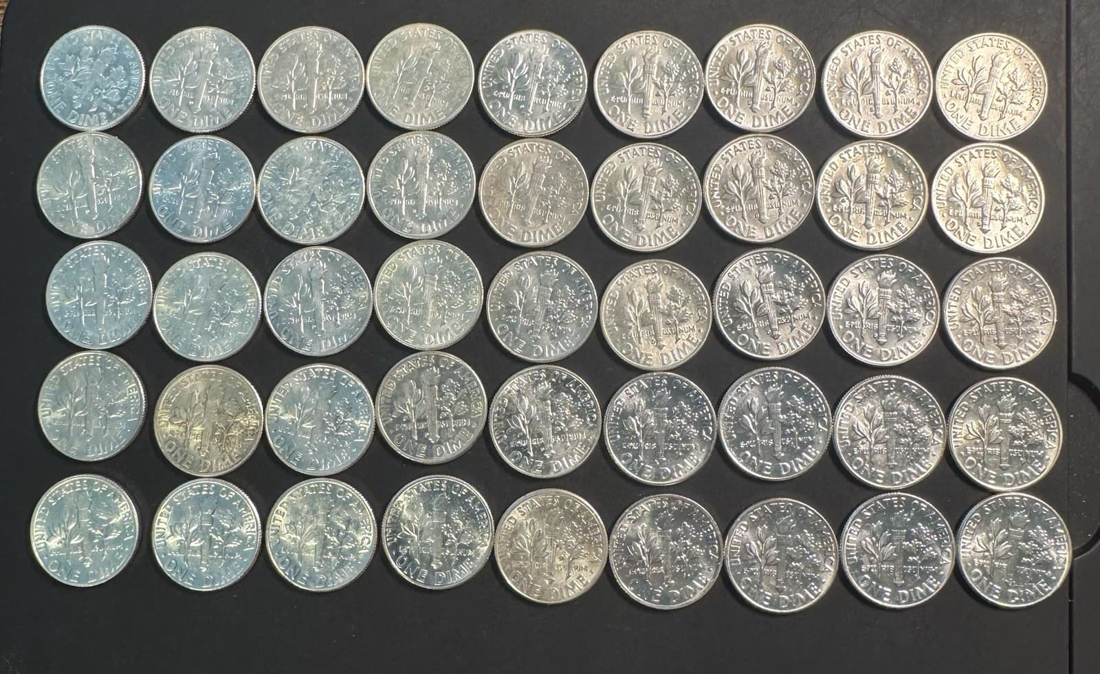 Uncirculated Roosevelt Dime 90% Constitutional Junk Silver Choose How Many!! 2