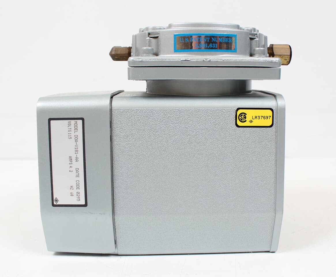 Gast Diaphragm Vacuum Pump 1/8 HP, DOA-V181-AA,  Fully Tested 4