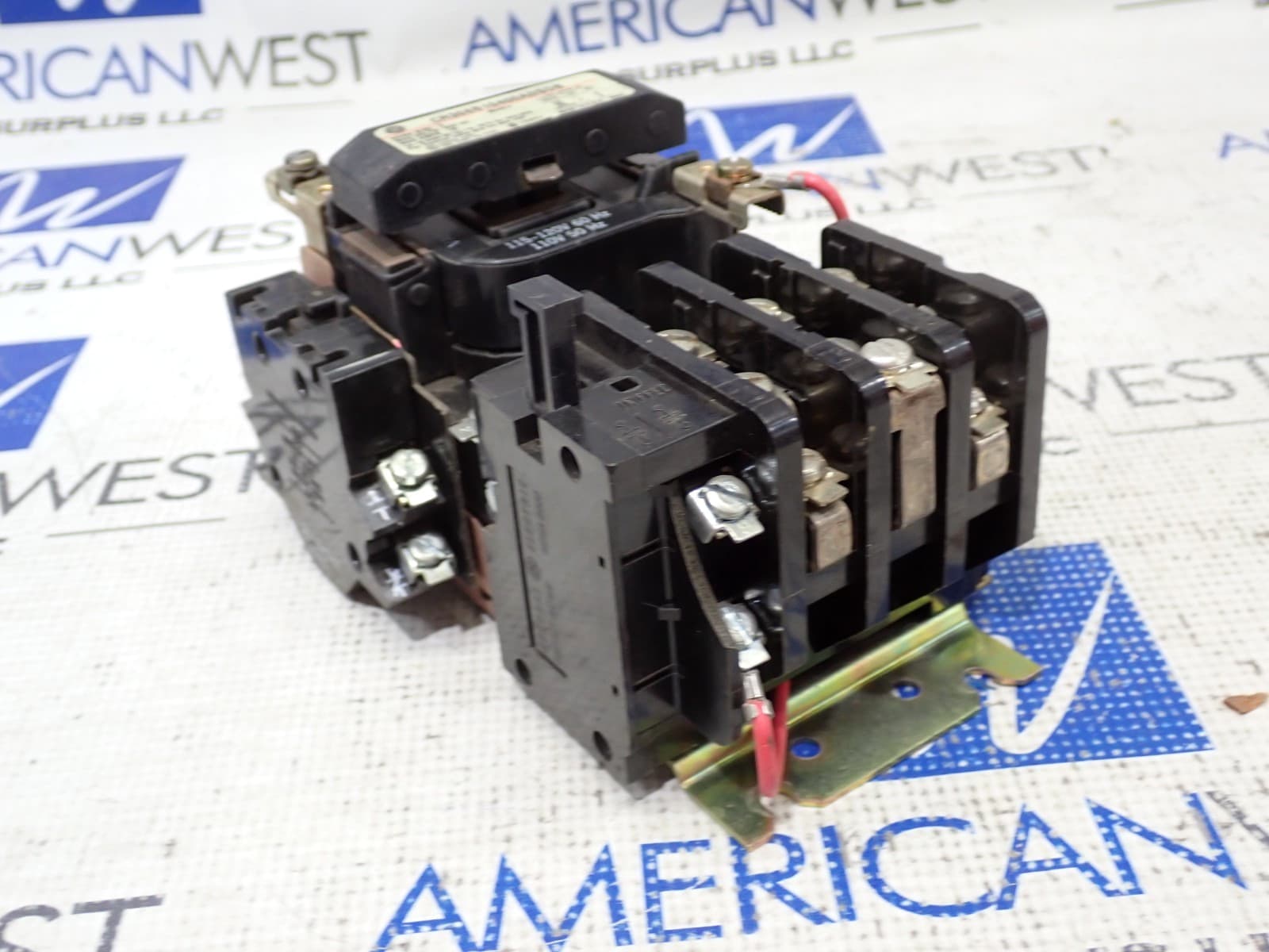 GE CR306B10400ADSDB Size 0 Starter 18 Amp 600 Volt Contactor 120 Volt Coil ST127 2