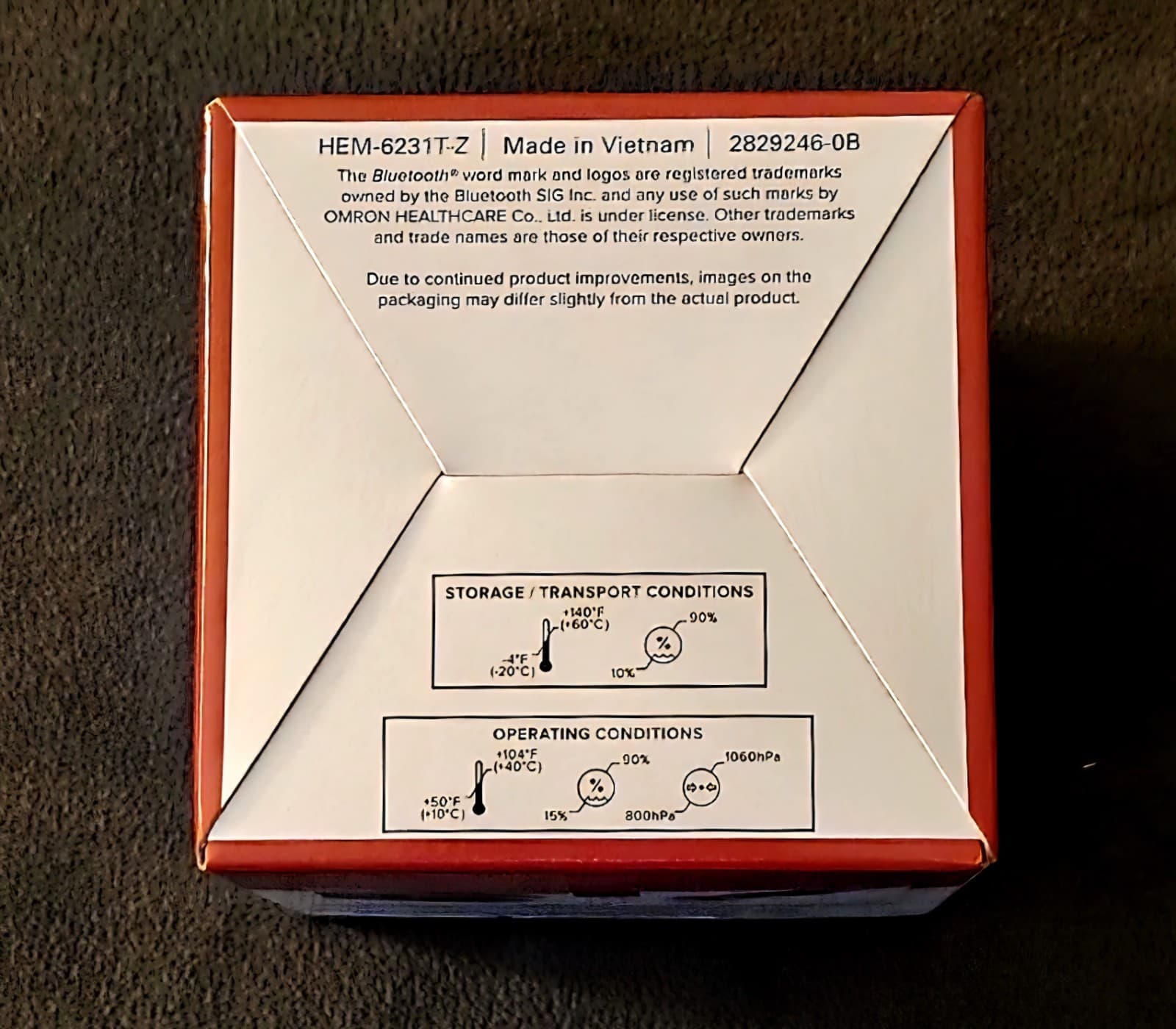 Omron 7 Series Wrist Bluetooth Blood Pressure Monitor Easy To Use New BP6350 5