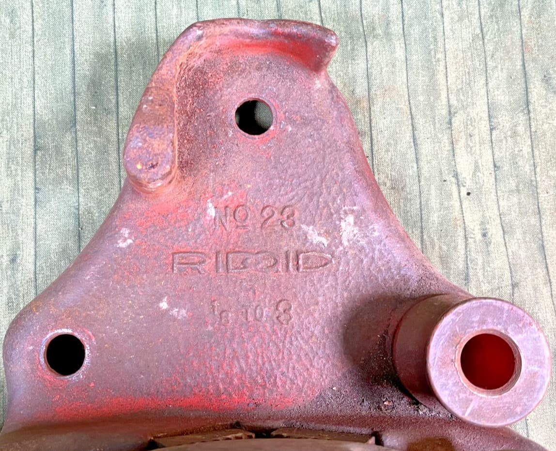 RIDGID No. 23 Bench Yoke Vise 1/8 - 3" - Made in U.S.A. FREE SHIPPING! 6