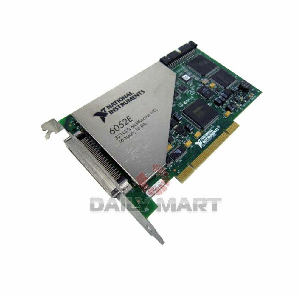 Used & Tested National Instruments PCI-6052E Card Analog Input 2