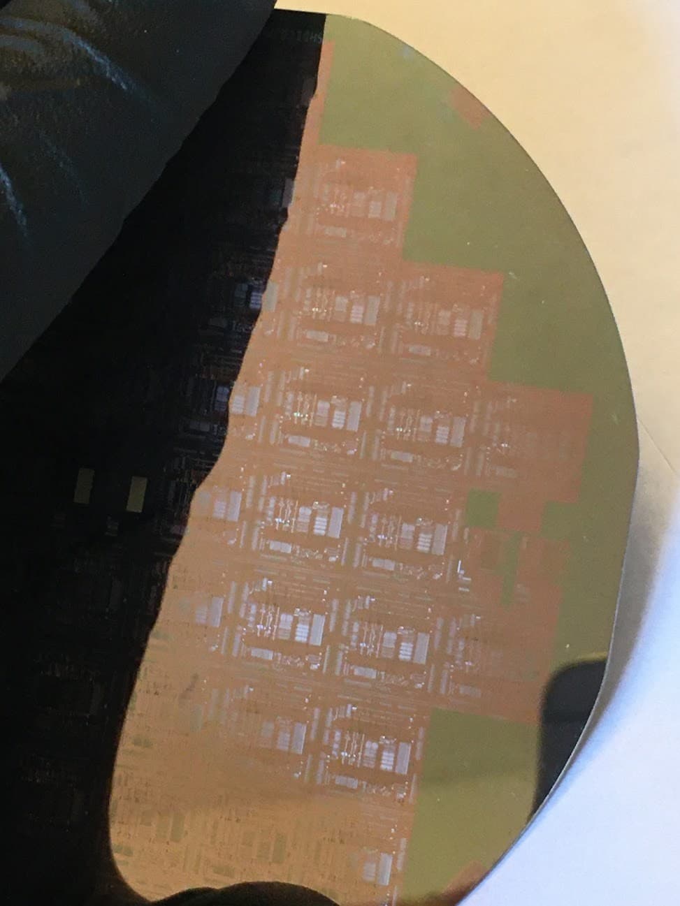 4" Unknown Silicon Wafer 1980s Extremely Rare Vintage CPU Chip 6