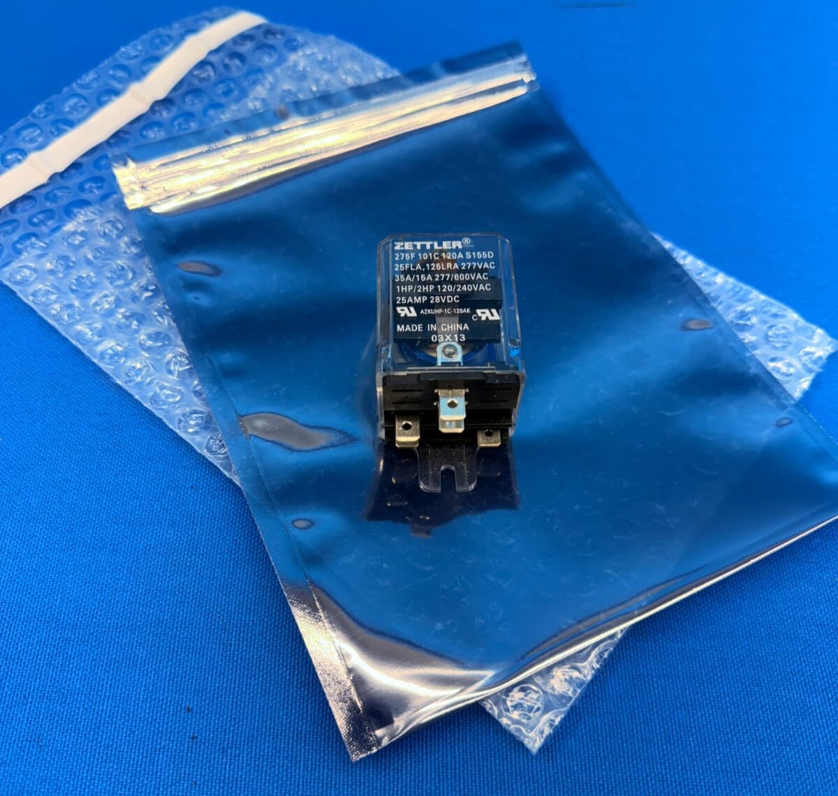 Zettler Power Relay AZKUHP-1C-120AK / 1460-1271 for Coleman Mach AIR Conditioner 6