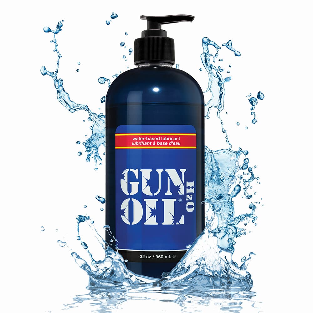 GUN OIL H2O Premium Water Based Personal Lubricant Long Lasting Slick Sex Lube 4