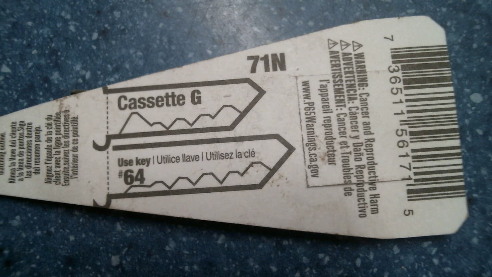 Hillman Color-Plus RED Blank Key LOT OF 3   (56171)  FS 2