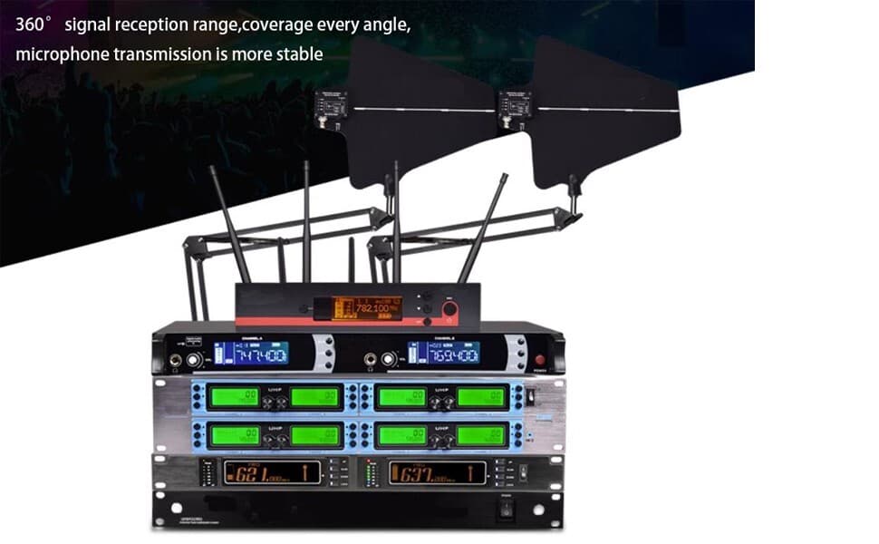 UHF Active Antenna Paddle For wireless microphone Antenna Distribution System 6