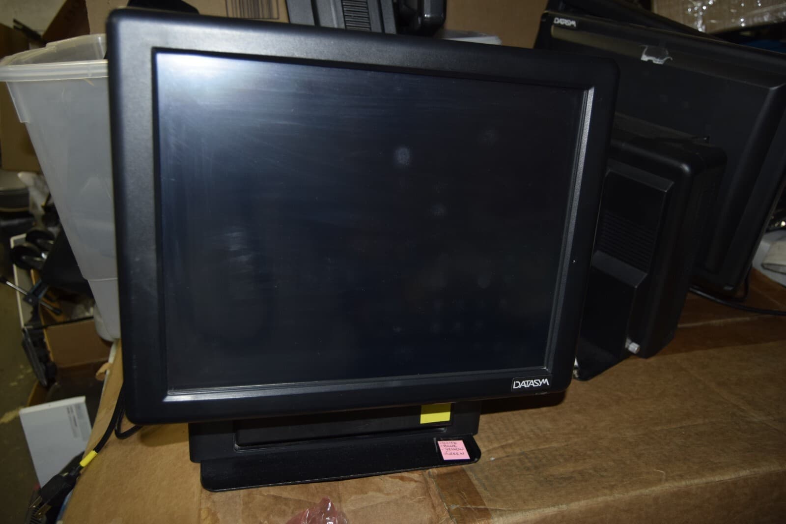 Datasym Base (ONLY) POS Terminal Credit Card Cashier Touch Screen POS375N rohs