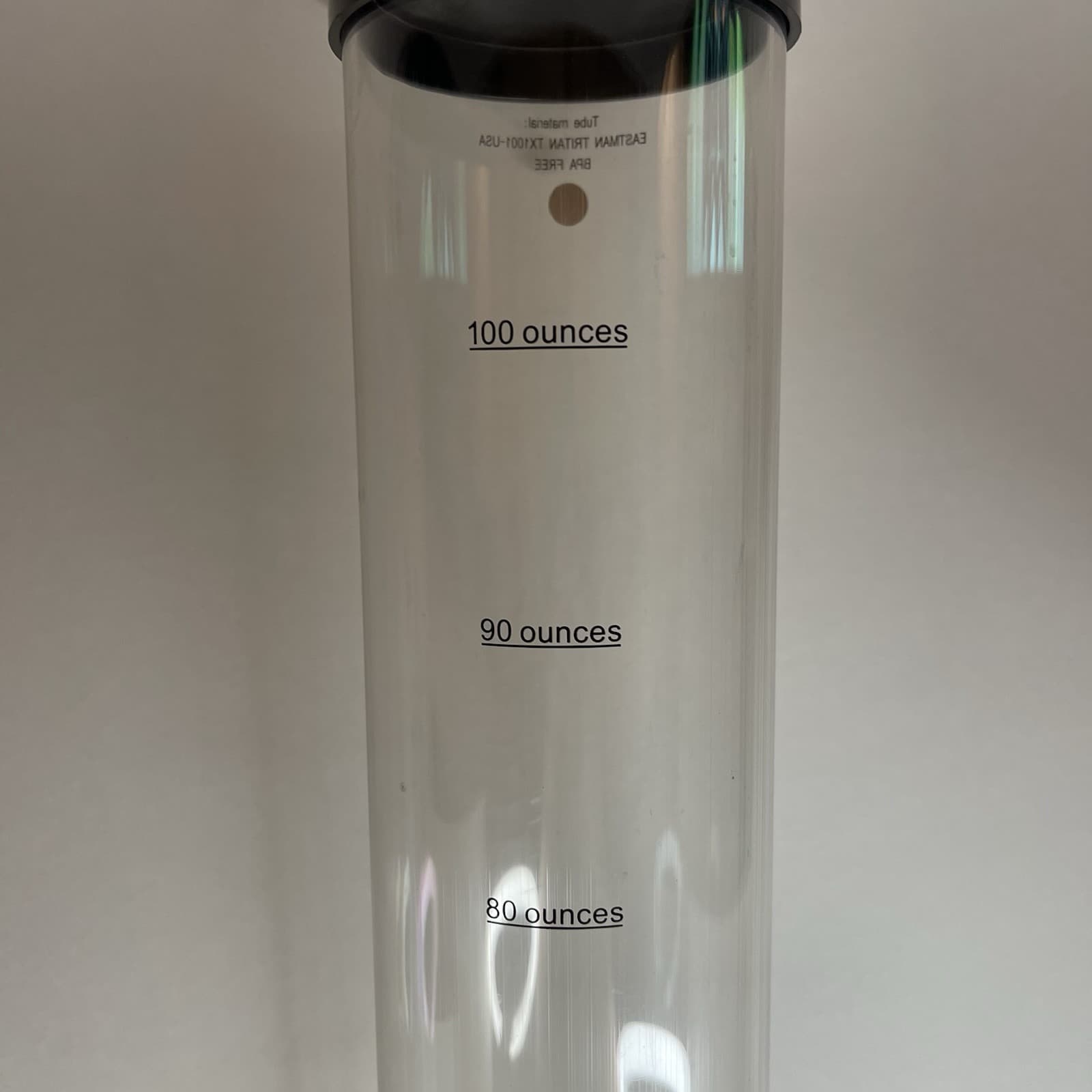 Basketball Beer Tower 100 Ounce Tall Tube Beer Tap 2011 Wooden Base 5