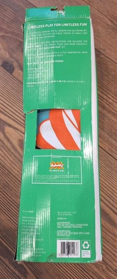 NEW! ANTSY PANTS Ice Cream Truck Cover for Large Build and Play Kit 4