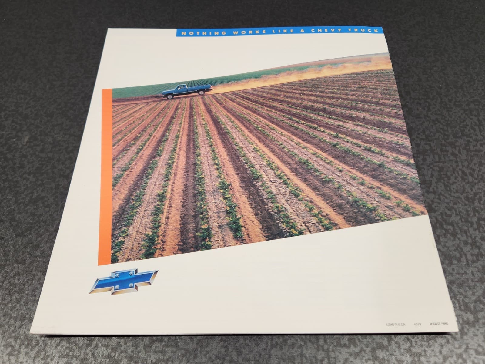 1986 Chevrolet Pickup Truck Sales Dealer Brochure Catalog Silverado Uncirculated 3