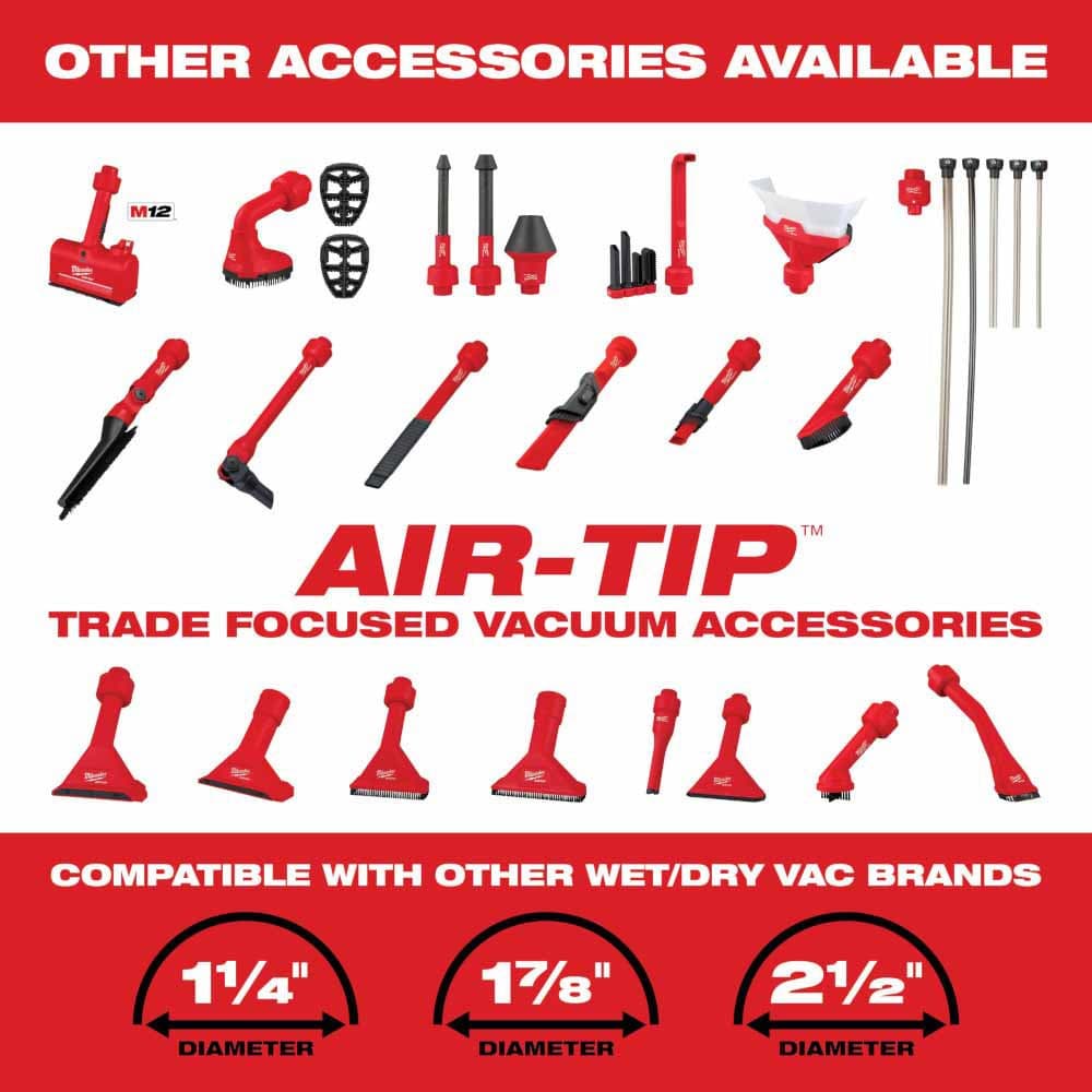 Milwaukee 49-90-2037 AIR-TIP Long Reach Flexible Micro Hose Set 5