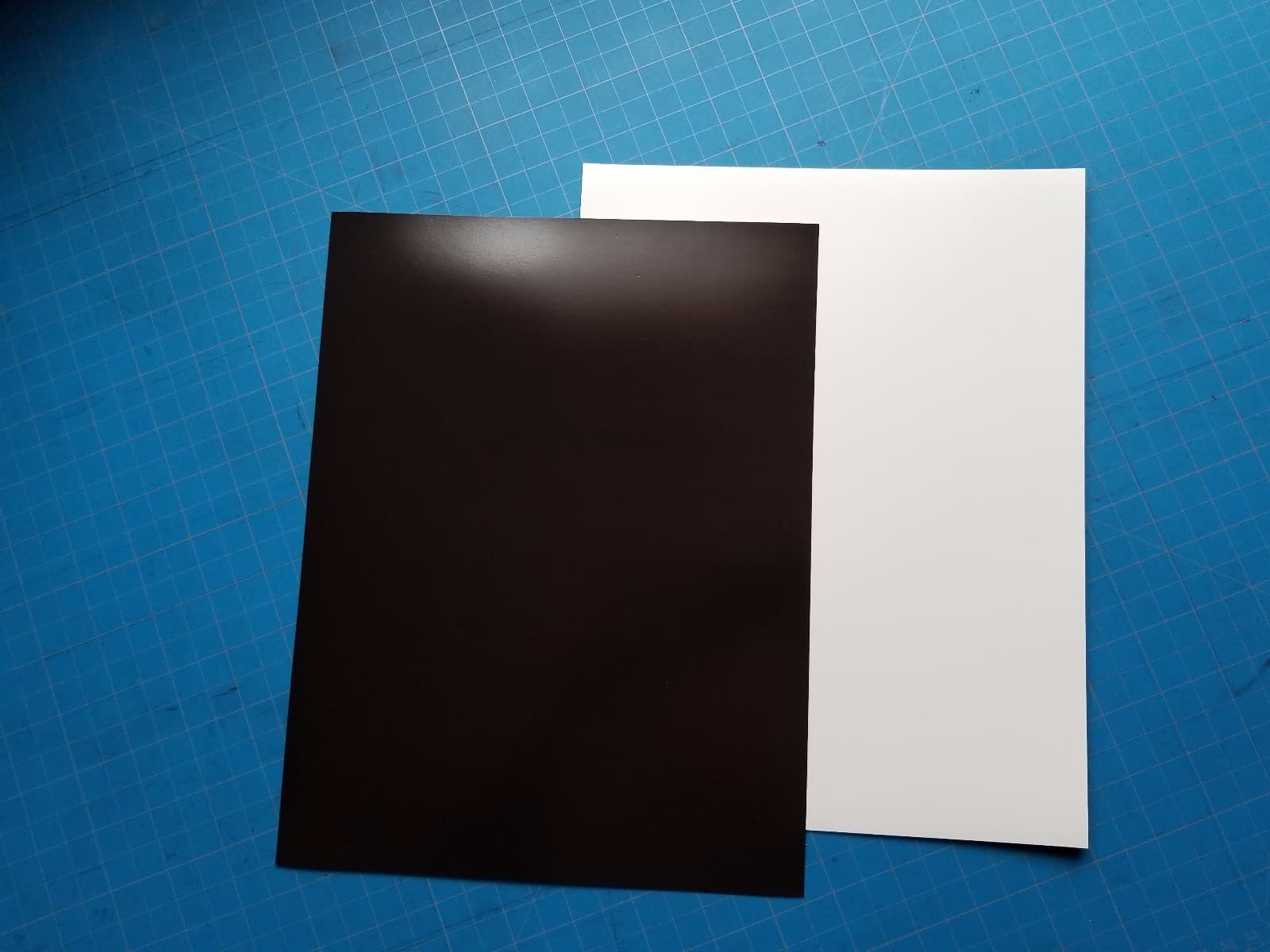 20 mil PLAIN White Magnet Sheet 8.5"x11" (1 SHEET of 20 mil Thick)