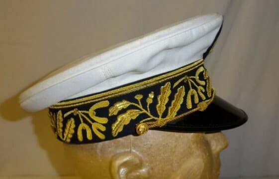 WWII FRENCH NAVAL VISOR CAP all size avialable replica 2